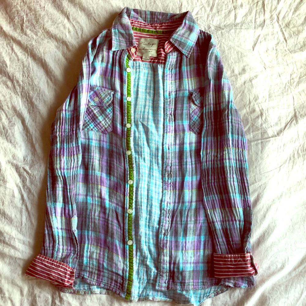 Lavender flannel